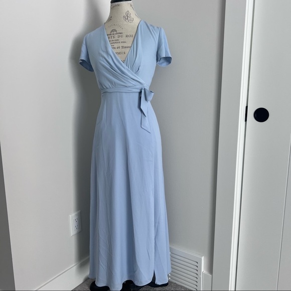 Babaton Slit Wrap Dress XXS - Picture 5 of 10